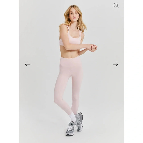 Bandier x Something Navy Ruffle Bra in Pale Blush Size Small - Picture 6 of 10